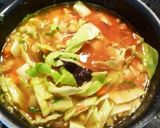 野菜と豆のトマトカレースープ作り方3写真