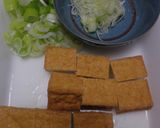 厚あげの豚挽肉ピリ辛あんかけのせ作り方2写真