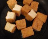 厚あげの豚挽肉ピリ辛あんかけのせ作り方6写真