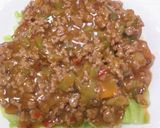 厚あげの豚挽肉ピリ辛あんかけのせ作り方13写真