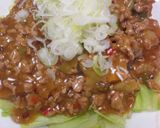 厚あげの豚挽肉ピリ辛あんかけのせ作り方14写真