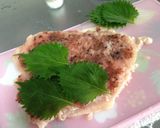 鶏のムネ肉で大葉と梅肉ロール作り方5写真
