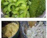 ゴーヤボート★筍芋の味噌マヨチーズ作り方3写真