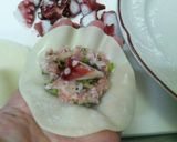 浜松餃子風タコ入たまねぎ餃子作り方6写真