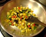 野菜の旨みたっぷり夏野菜のトマトリゾット作り方3写真
