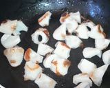竹輪とほうれん草のオイマヨ炒め作り方2写真