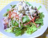 野菜たっぷり♪サラダラーメン作り方5写真
