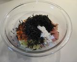 鶏ひじきハンバーグ。作り方2写真
