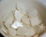 大根の梅おかか和え作り方1写真