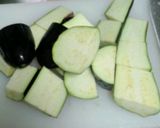 サバとナスの煮物。作り方2写真
