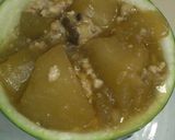 冬瓜　鶏そぼろwhole煮込み作り方5写真
