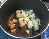 キノコと鶏モモ肉の豆乳スープ★作り方3写真