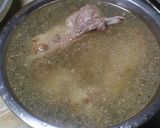 圧力鍋　豚スペアリブの甘辛煮作り方3写真