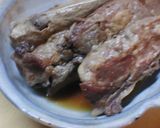 圧力鍋　豚スペアリブの甘辛煮作り方6写真