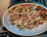 ほうれん草とウィンナの和風パスタ作り方4写真
