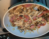 ほうれん草とウィンナの和風パスタ作り方4写真