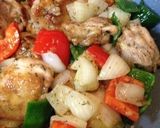 鶏モモ肉といろいろ野菜のトマト煮❤作り方8写真