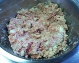 秋茄子の牡蠣ソースハンバーグ(卵不使用)作り方2写真