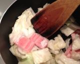豚肉とキャベツのお茶漬けリゾット作り方2写真