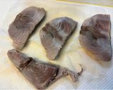 揚げカツオのソース浸し。作り方2写真