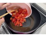 フレッシュトマトソースのチキンステーキ★作り方22写真