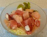 パパの海鮮ミックスカルパッチョ作り方3写真