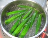 お酒のあてにもう一品に☆オクラ納豆キムチ作り方1写真