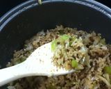 おっ！うまい！セロリとそぼろの混ぜご飯作り方5写真