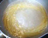 焼きナスの明太子バターパスタ作り方2写真