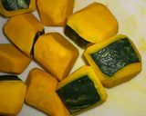 おかずになるかぼちゃのバター醤油煮作り方1写真