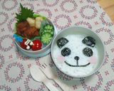 ＊キャラ弁＊パンダ弁当Ⅱ作り方4写真