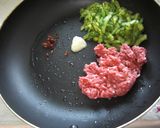 ミンチとゴーヤのぺぺロンチーニ風？w作り方3写真
