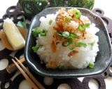臭わん☆にんにく炊き込みごはん作り方4写真