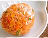 ＊キャラ弁＊ハロウィン★おばけかぼちゃ作り方2写真