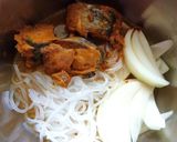 鯖味噌煮缶とマロニーの生姜風味煮作り方3写真