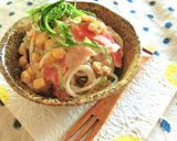 マロニー・ツナ・野菜の梅チーズマヨ和え作り方8写真
