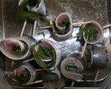 イワシのクルクル大葉天ぷら作り方3写真