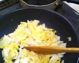 白菜たっぷり塩らーめん作り方3写真