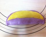 ハートの♥ハロウィンベーグル作り方4写真