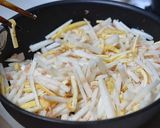 簡単ツナ缶がいい味出します！大根きんぴら作り方5写真