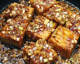 韓国料理ー厚揚げの韓国風煮付け作り方4写真
