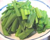 砂肝とニラの炒めもの～にんにく風味作り方1写真