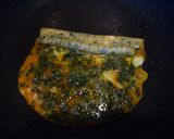 塩麹で味付け♬モロヘイヤの卵焼き作り方4写真