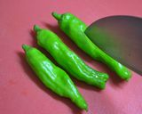 ししとうのおかか醤油和え作り方1写真