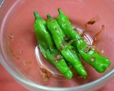 ししとうのおかか醤油和え作り方4写真