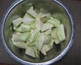 蒸し茄子のフルーティーソース♪癖になる味作り方1写真