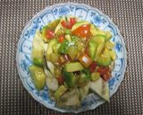 蒸し茄子のフルーティーソース♪癖になる味作り方6写真