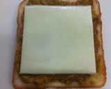トーストでキーマカレーのリメイク作り方2写真