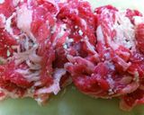 牛肉とパプリカのピリ辛エスニック風炒め作り方1写真