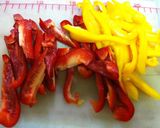 牛肉とパプリカのピリ辛エスニック風炒め作り方2写真